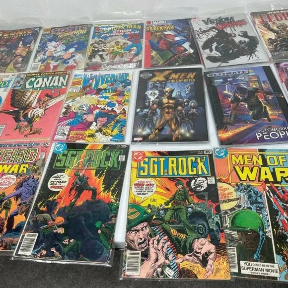 Comic Book Graphic Novel Lot Marvel X-Men Day After DC Sonic Spiderman Star Wars - Picture 5 of 11